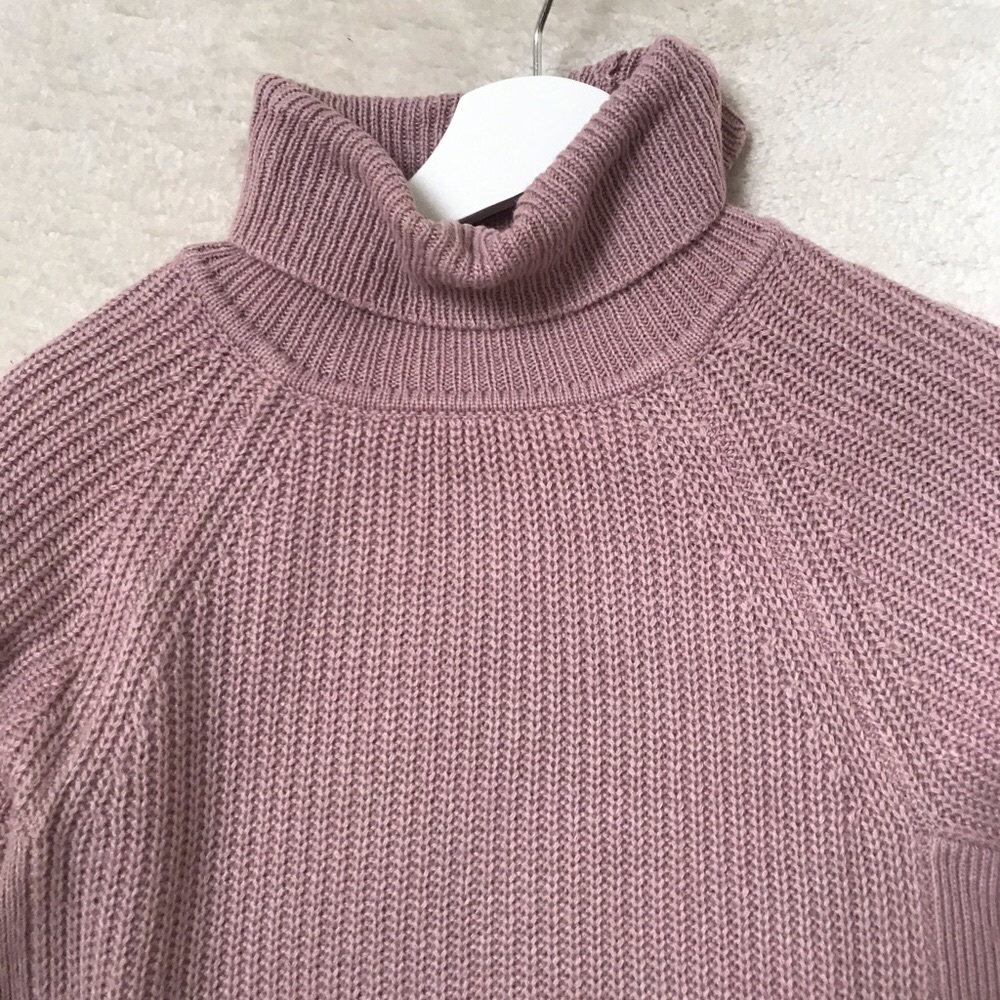 DYNAMITE Ribbed Knit Turtleneck - Picture 2 of 6